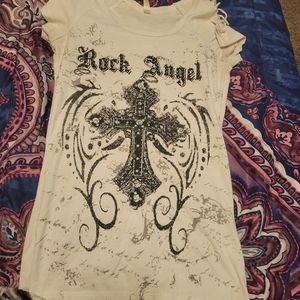 Cute rock angel shirt